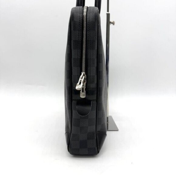 Authentic Louis Vuitton Damier Graphite Porte Document Voyage Briefcase Mens - Picture 6 of 16
